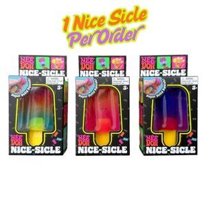 Nee Doh Purple Nice-Sicle (Colors May Vary) (1 Nice-Sicle Per Order)